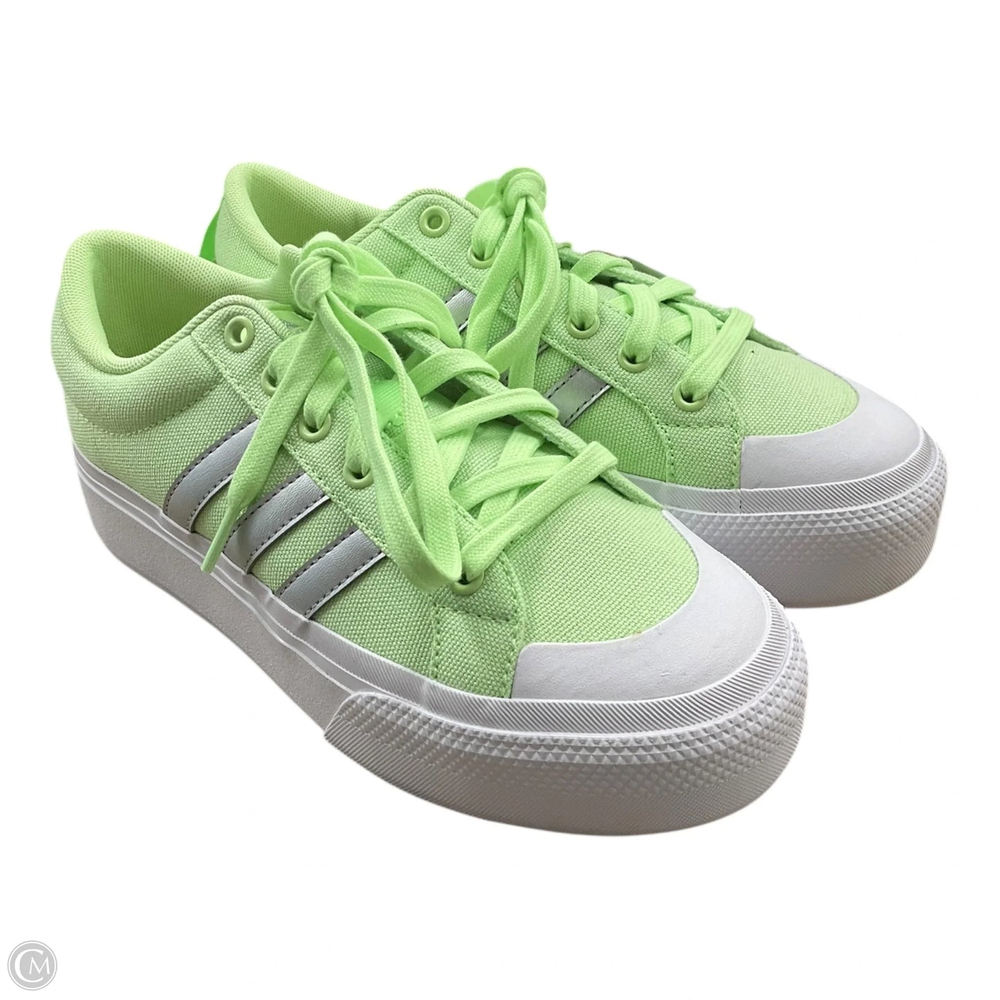 Shoes Athletic By Adidas In Green, Size: 6.5
