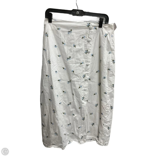 Skirt Maxi By Lucy Paris In White, Size: L