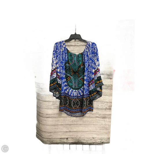 Top 2pc 3/4 Sleeve By Braeve In Multi-colored, Size: M