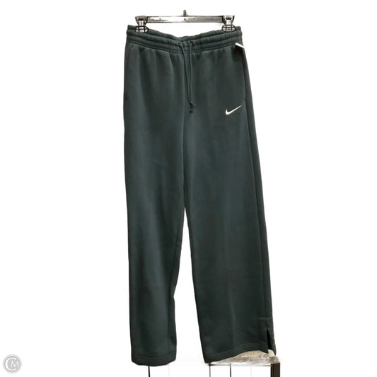 Athletic Pants By Nike In Green, Size: Sp