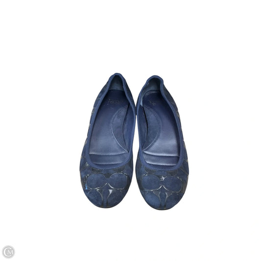 Shoes Designer By Coach In Navy, Size: 6.5