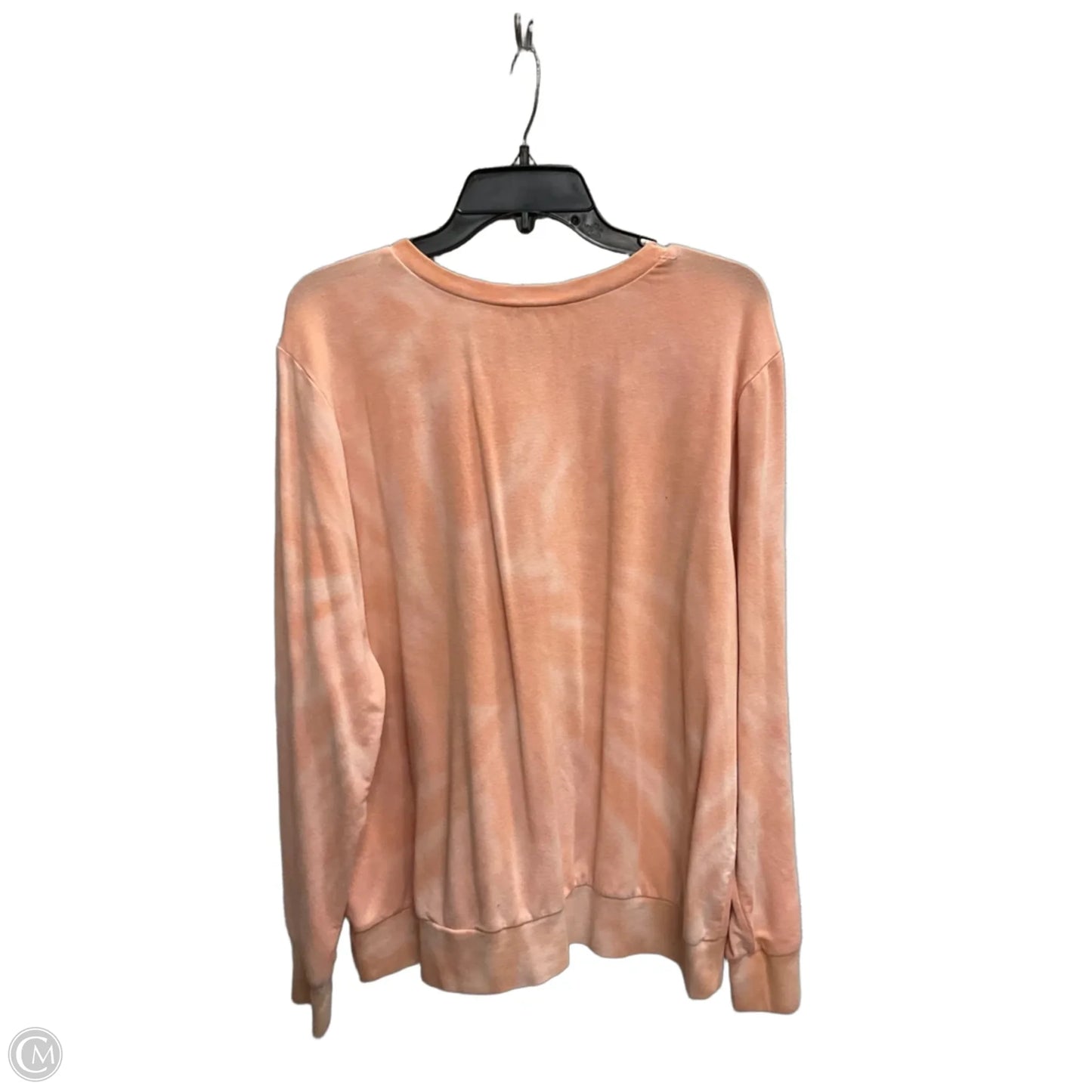 Athletic Sweatshirt Crewneck By Torrid In Peach, Size: Xl
