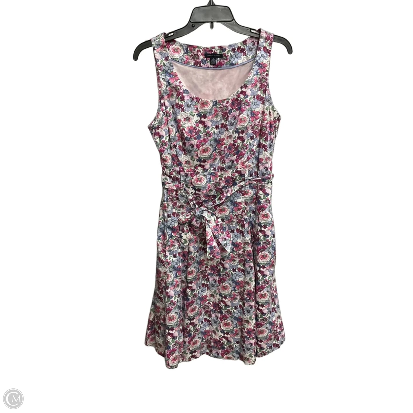 Dress Casual Midi By Tommy Hilfiger In Floral Print, Size: M