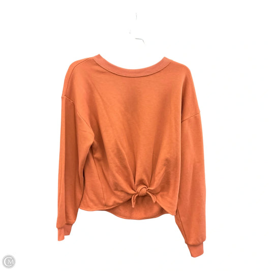 Top Long Sleeve By Loft In Coral, Size: M