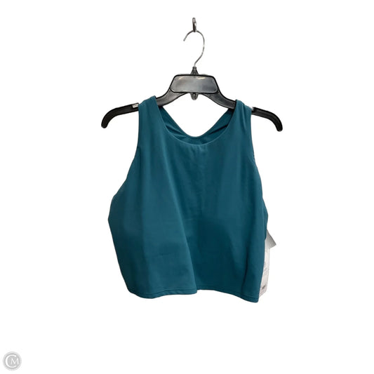 Athletic Bra By Athleta In Teal, Size: 2x