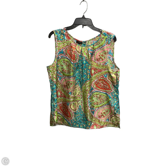 Top Sleeveless By Talbots In Multi-colored, Size: Xl