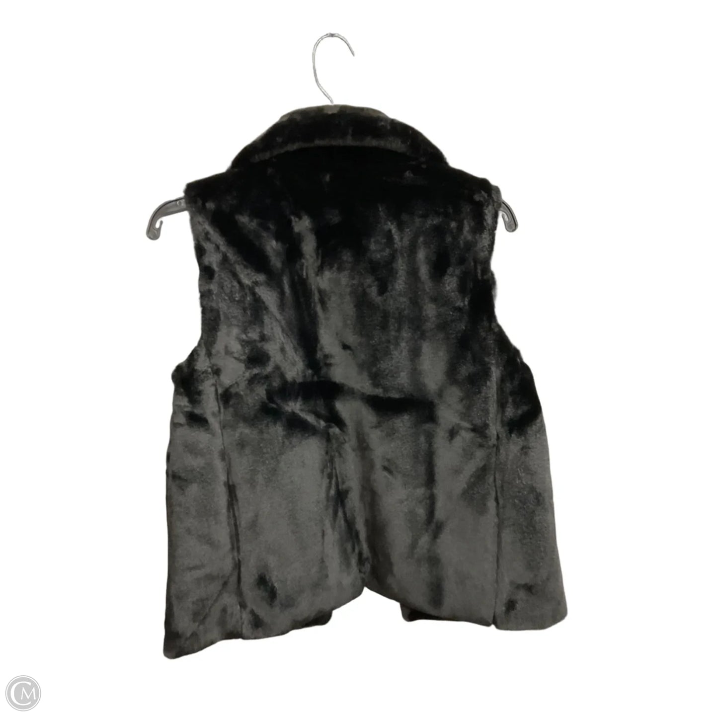 Vest Faux Fur & Sherpa By Loft In Black, Size: Xsp