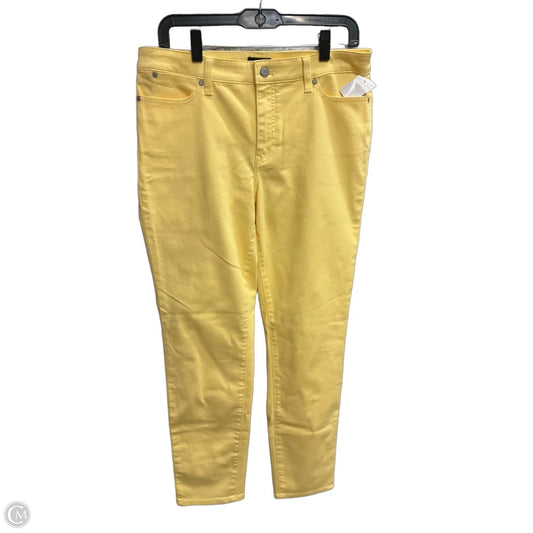 Pants Chinos & Khakis By Talbots In Yellow, Size: 8
