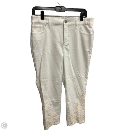 Pants Chinos & Khakis By Chicos In White, Size: 8