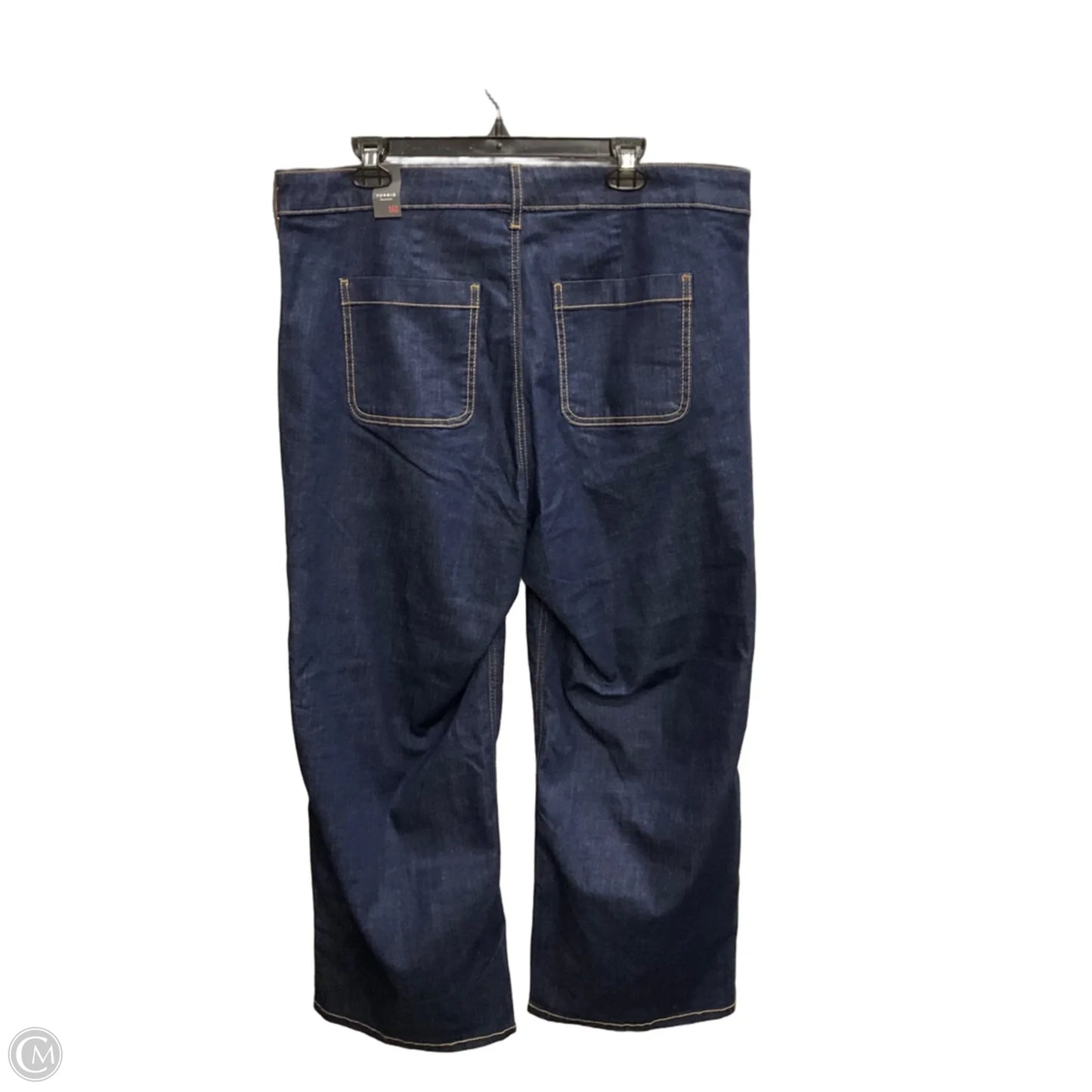 Jeans Wide Leg By Torrid In Blue Denim, Size: 16