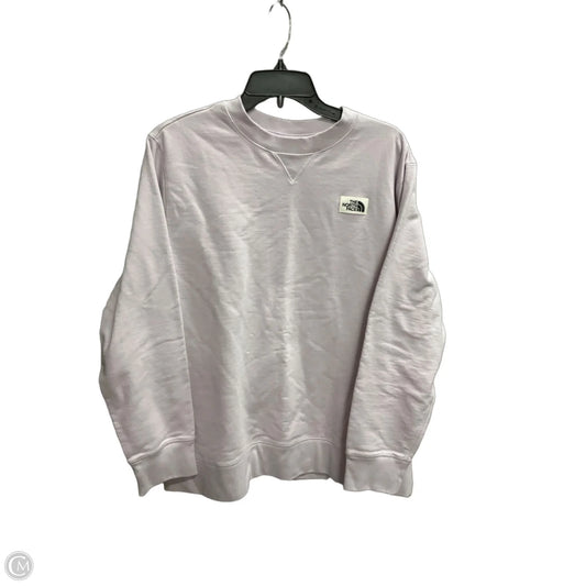 Athletic Sweatshirt Collar By The North Face In Purple, Size: Xxl