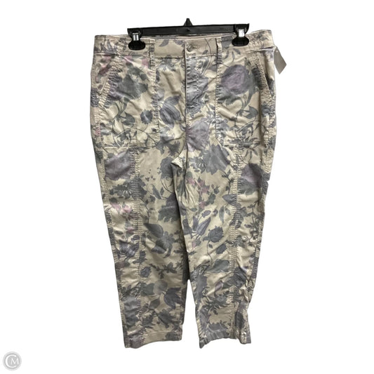 Pants Chinos & Khakis By Chicos In Floral Print, Size: 14