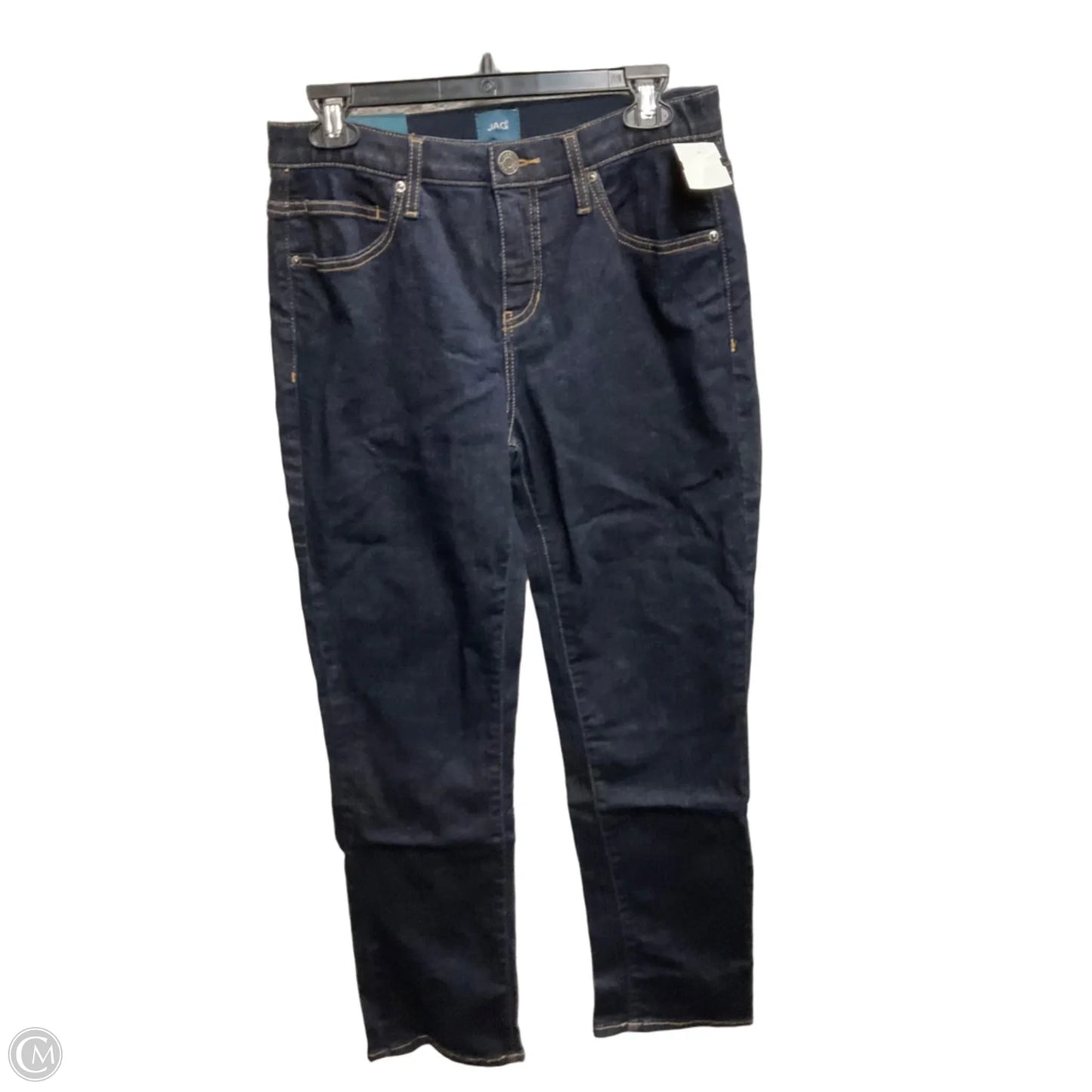 Jeans Straight By Jag In Blue Denim, Size: 10p