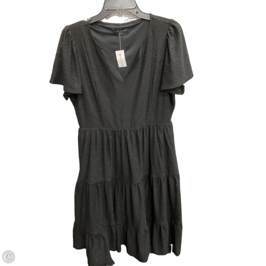 Dress Casual Midi By Lane Bryant In Black, Size: 16