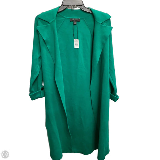 Cardigan By Ann Taylor In Green, Size: Xxs
