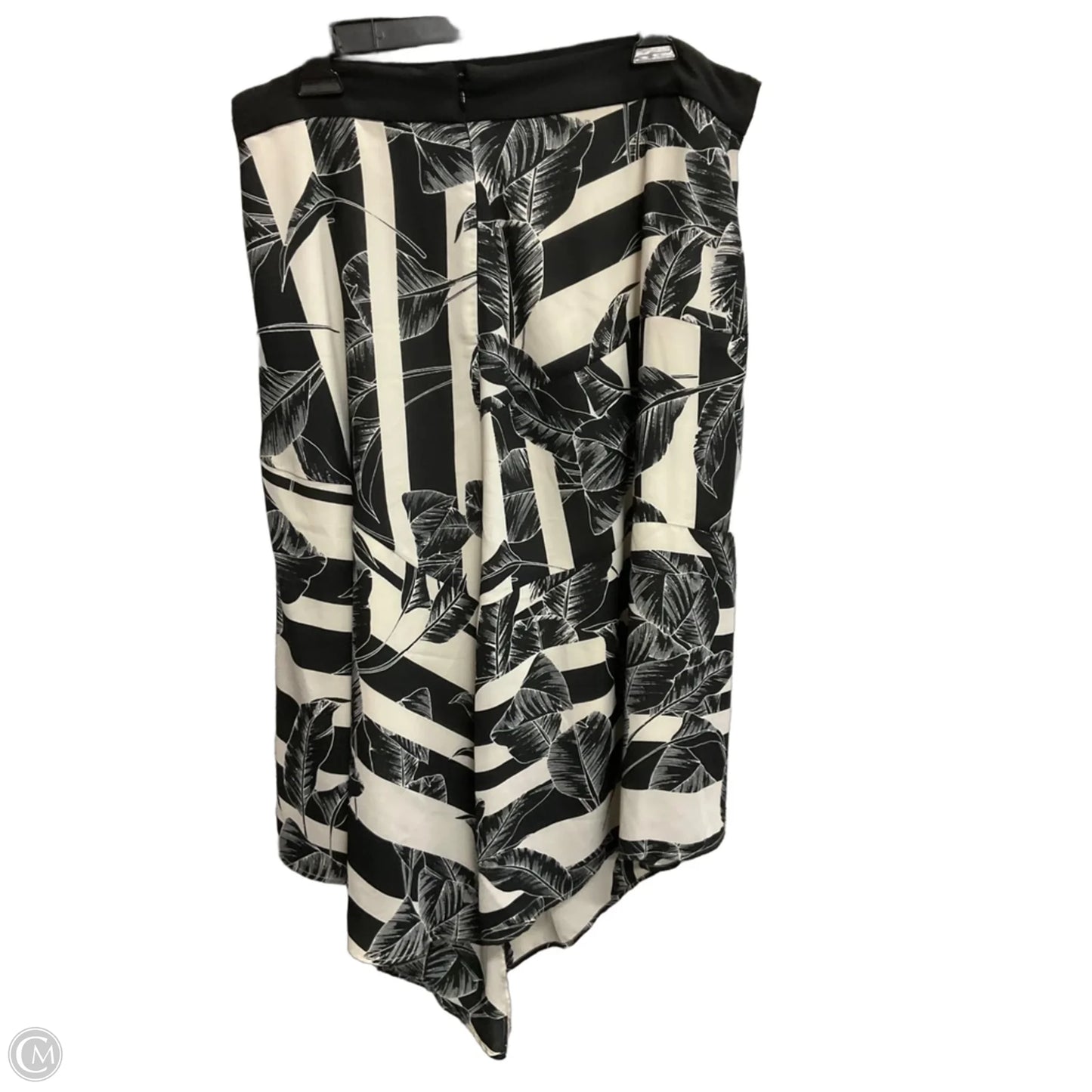 Skirt Maxi By Vince Camuto In Black & White, Size: 14