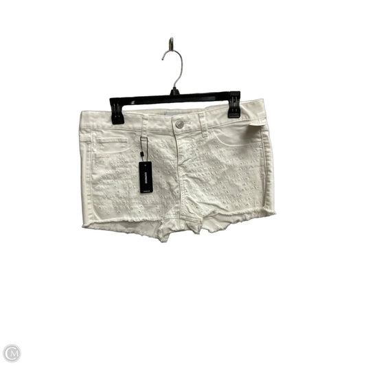 Shorts By Express In White, Size: 8