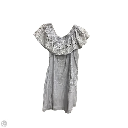 Dress Casual Midi By Loft In Blue, Size: S