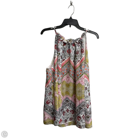 Top Sleeveless By Loft In Multi-colored, Size: 20