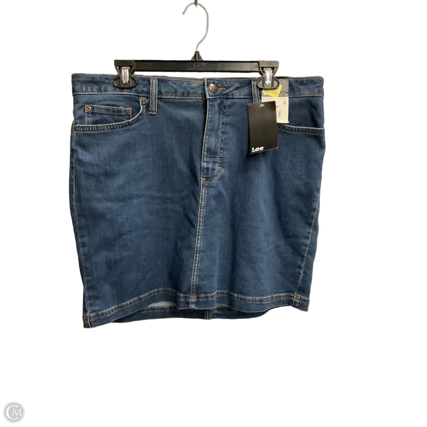 Skort By Lee In Blue Denim, Size: 16