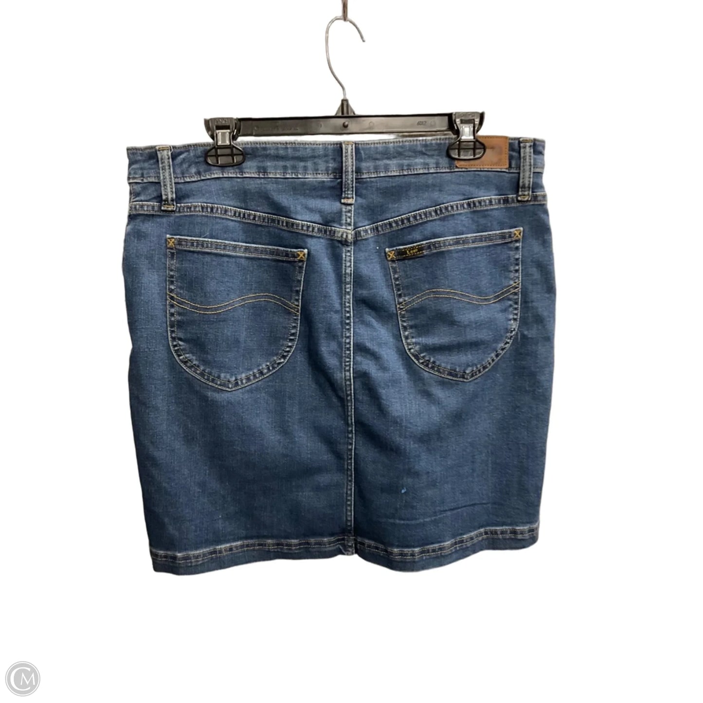 Skort By Lee In Blue Denim, Size: 16