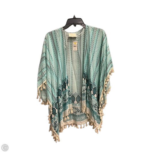 Kimono By Bobbie Brooks In Blue, Size: Osfm