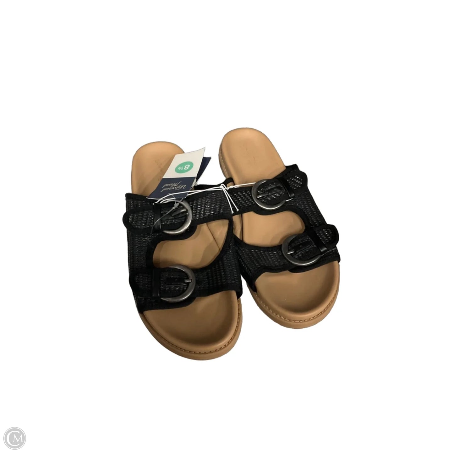 Sandals Flats By Universal Thread In Black, Size: 8.5