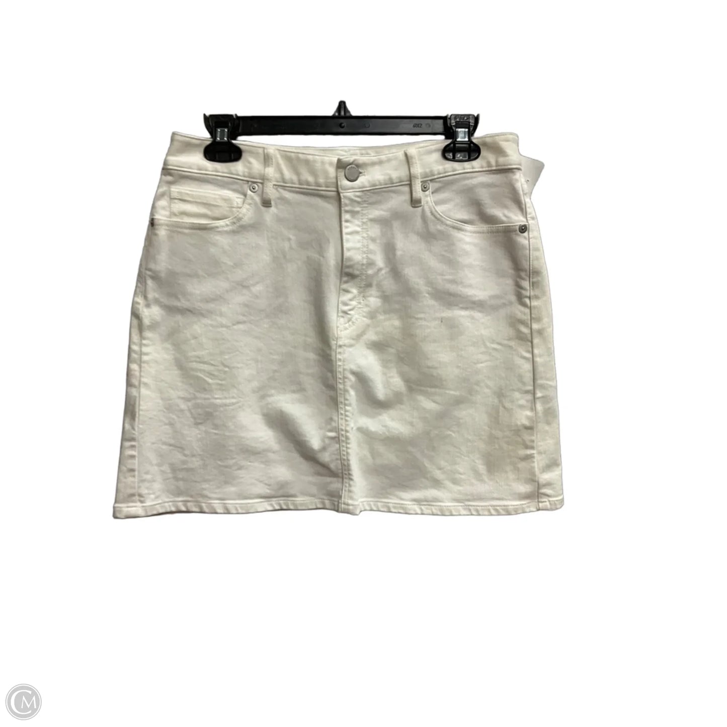 Skirt Midi By Banana Republic In White, Size: 6