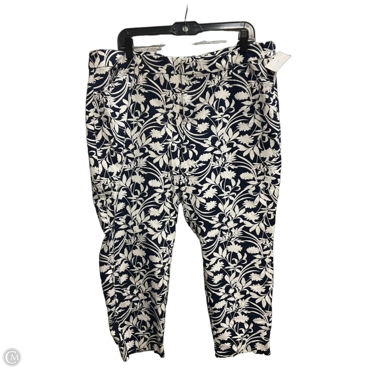 Pants Dress By Old Navy In Blue & White, Size: 20