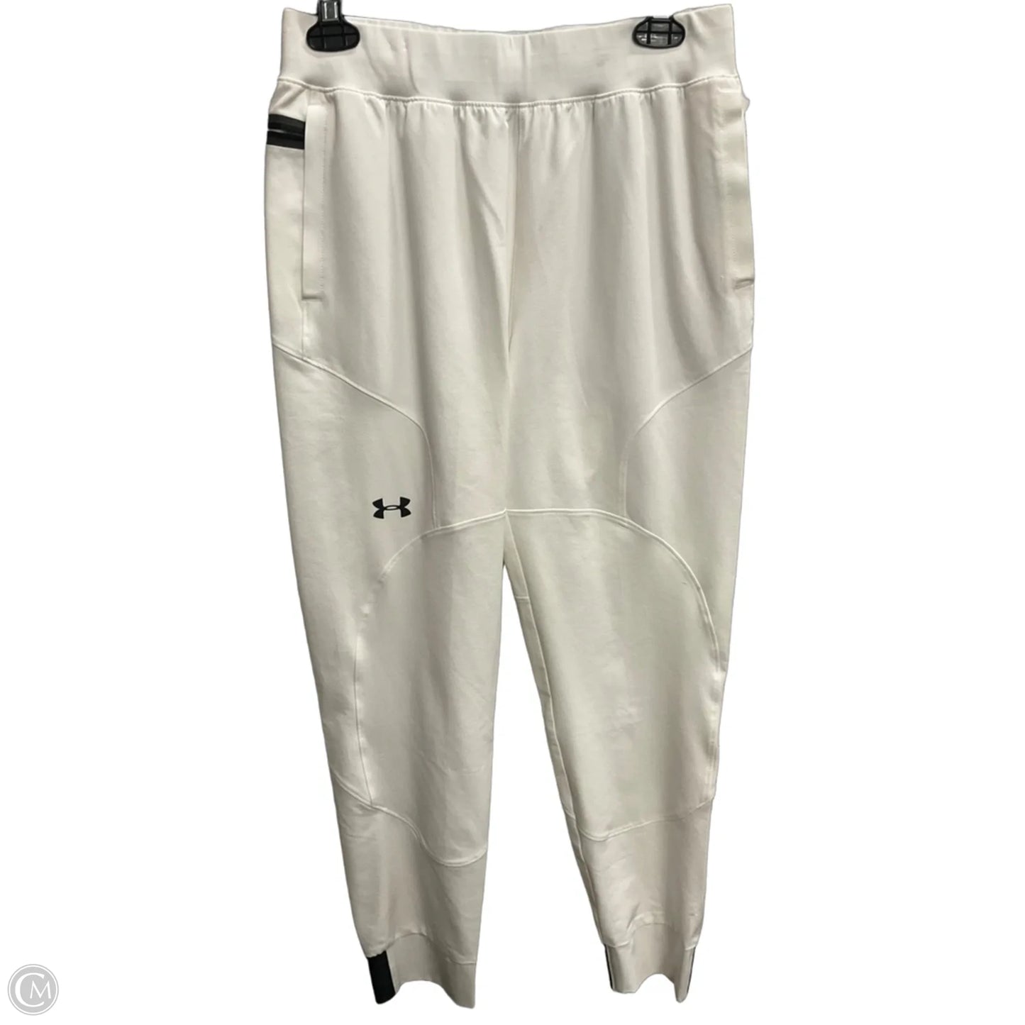 Athletic Pants By Under Armour In White, Size: Sp