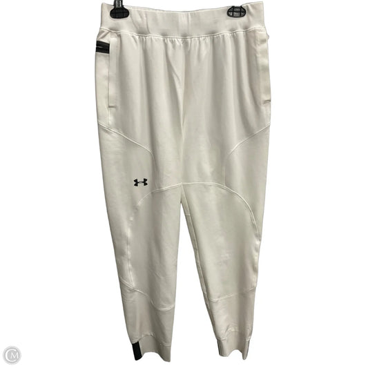 Athletic Pants By Under Armour In White, Size: Sp