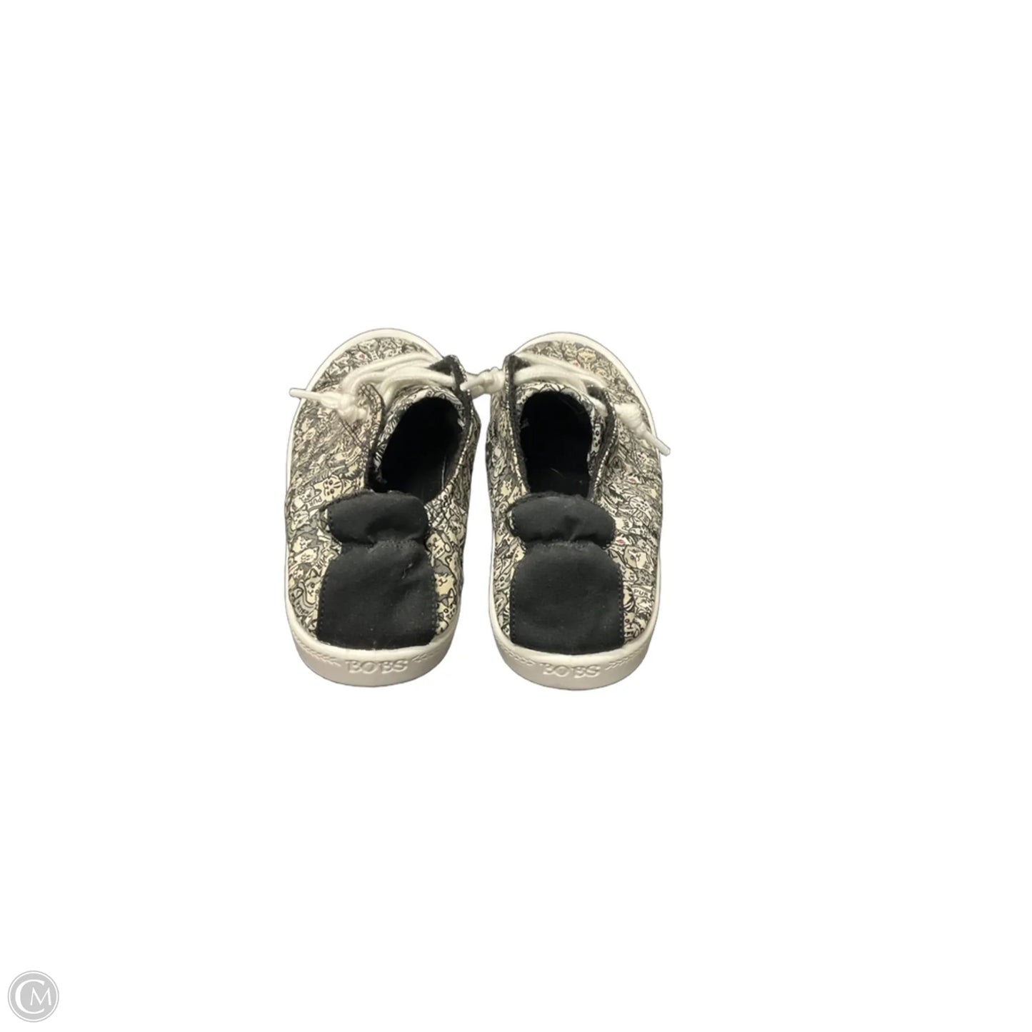 Shoes Sneakers By Skechers In Black & Cream, Size: 8.5