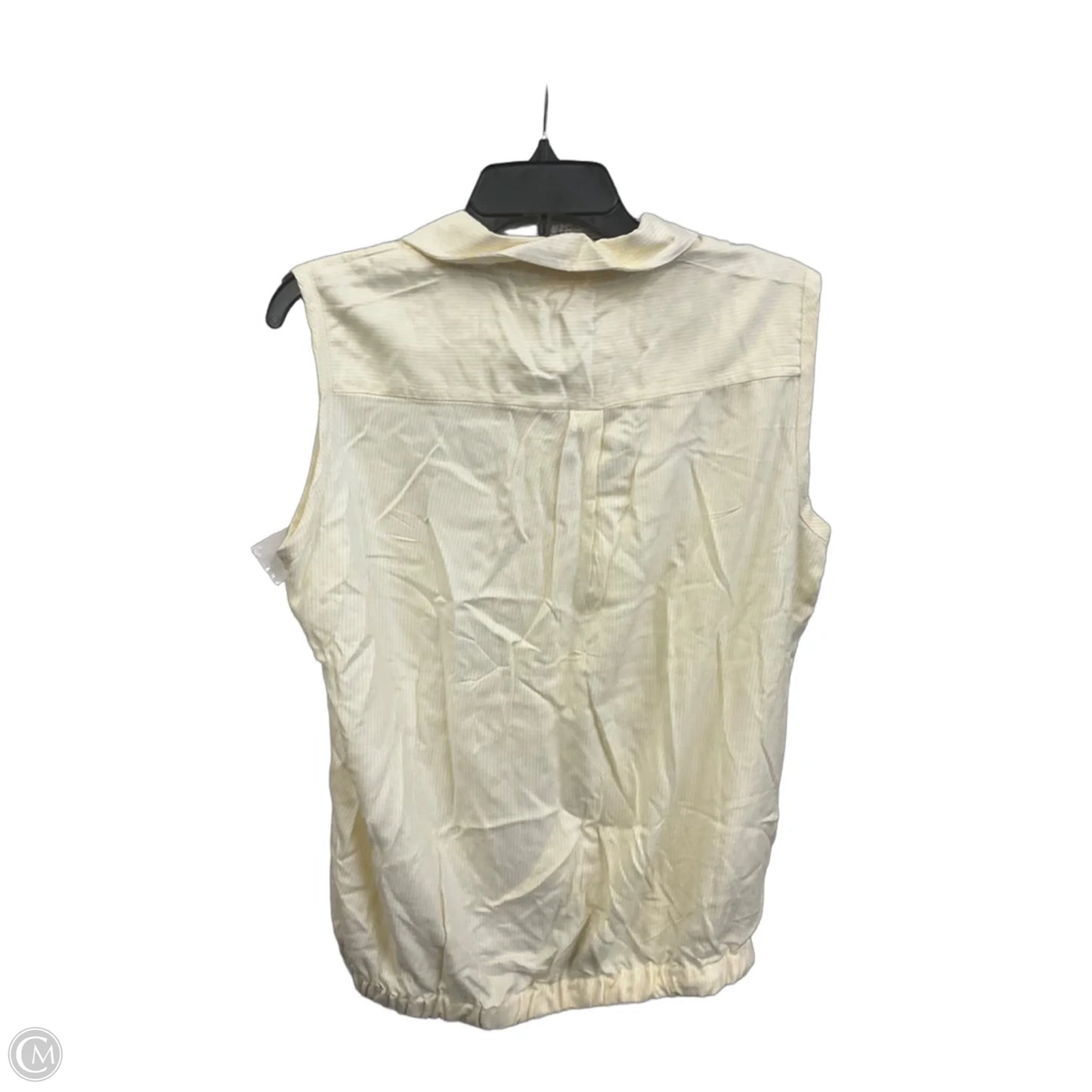 Top Sleeveless By Us Polo Assoc In Yellow, Size: M