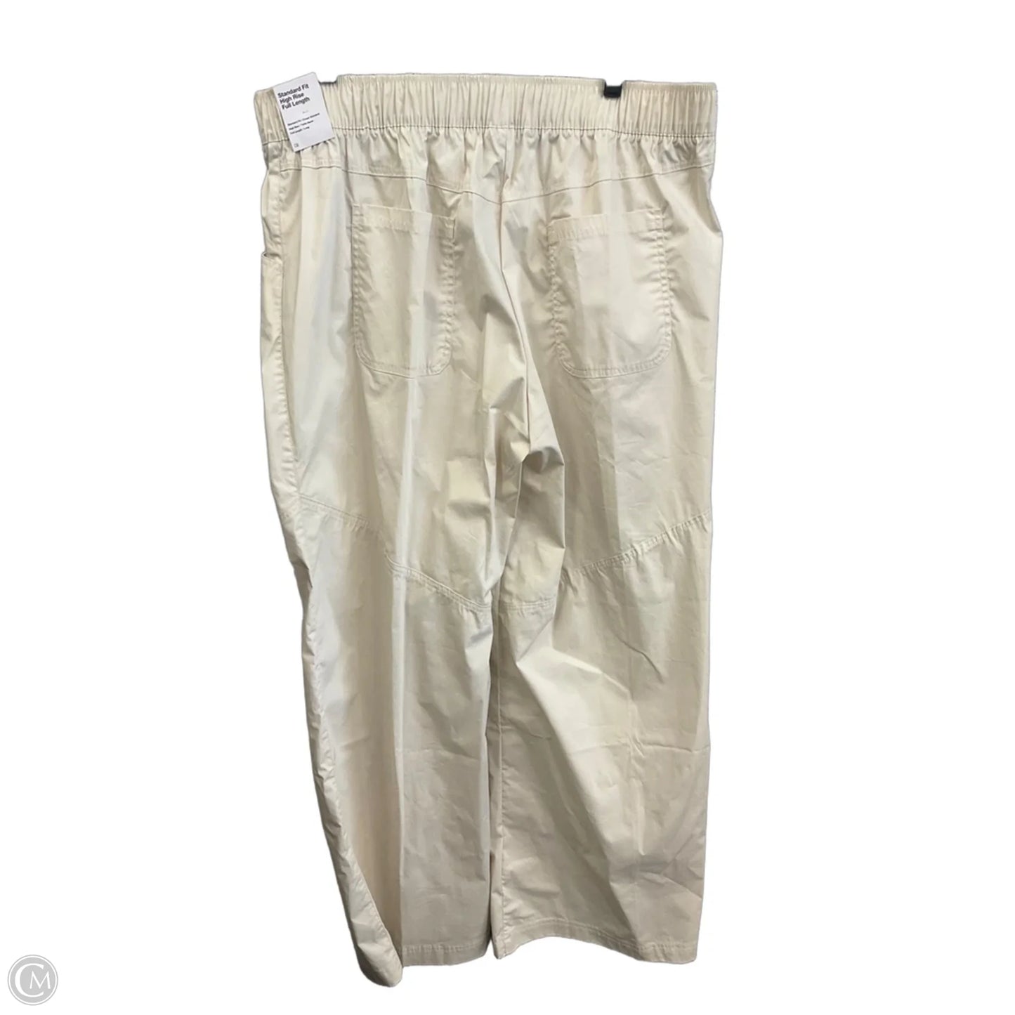 Athletic Pants By Nike In Beige, Size: Xl