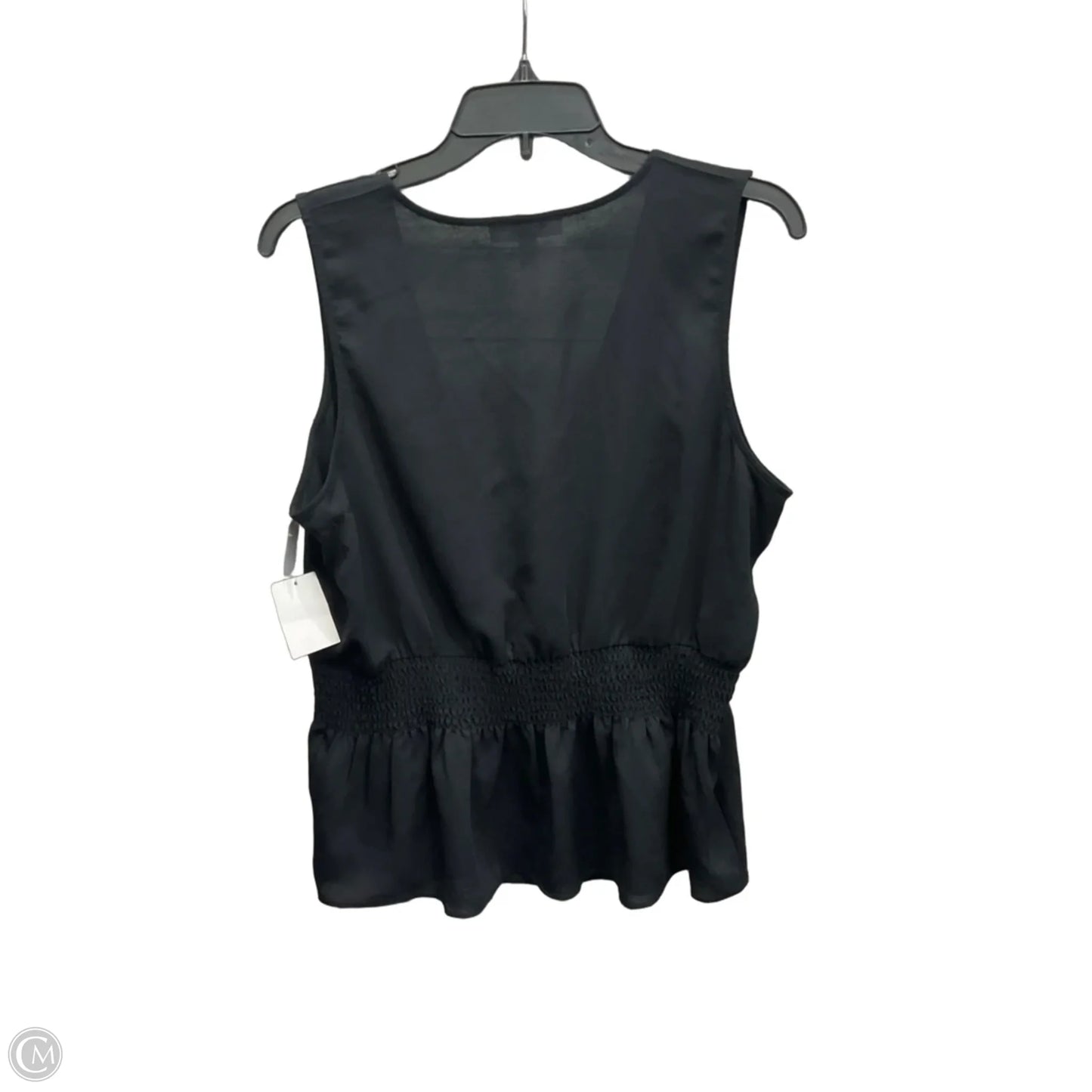 Top Sleeveless By Chelsea 28 In Black, Size: L