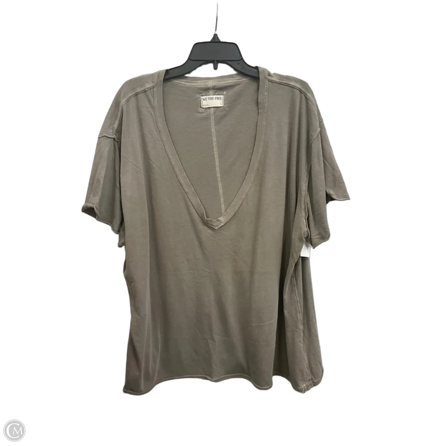 Top Short Sleeve By We The Free In Green, Size: L