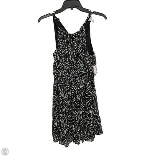 Dress Casual Midi By Nine West In Black & White, Size: Xs