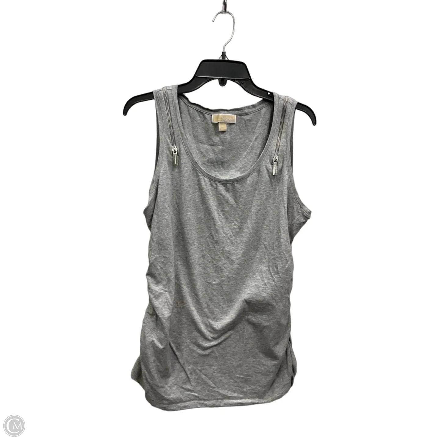 Top Sleeveless By Michael By Michael Kors In Grey, Size: Xl