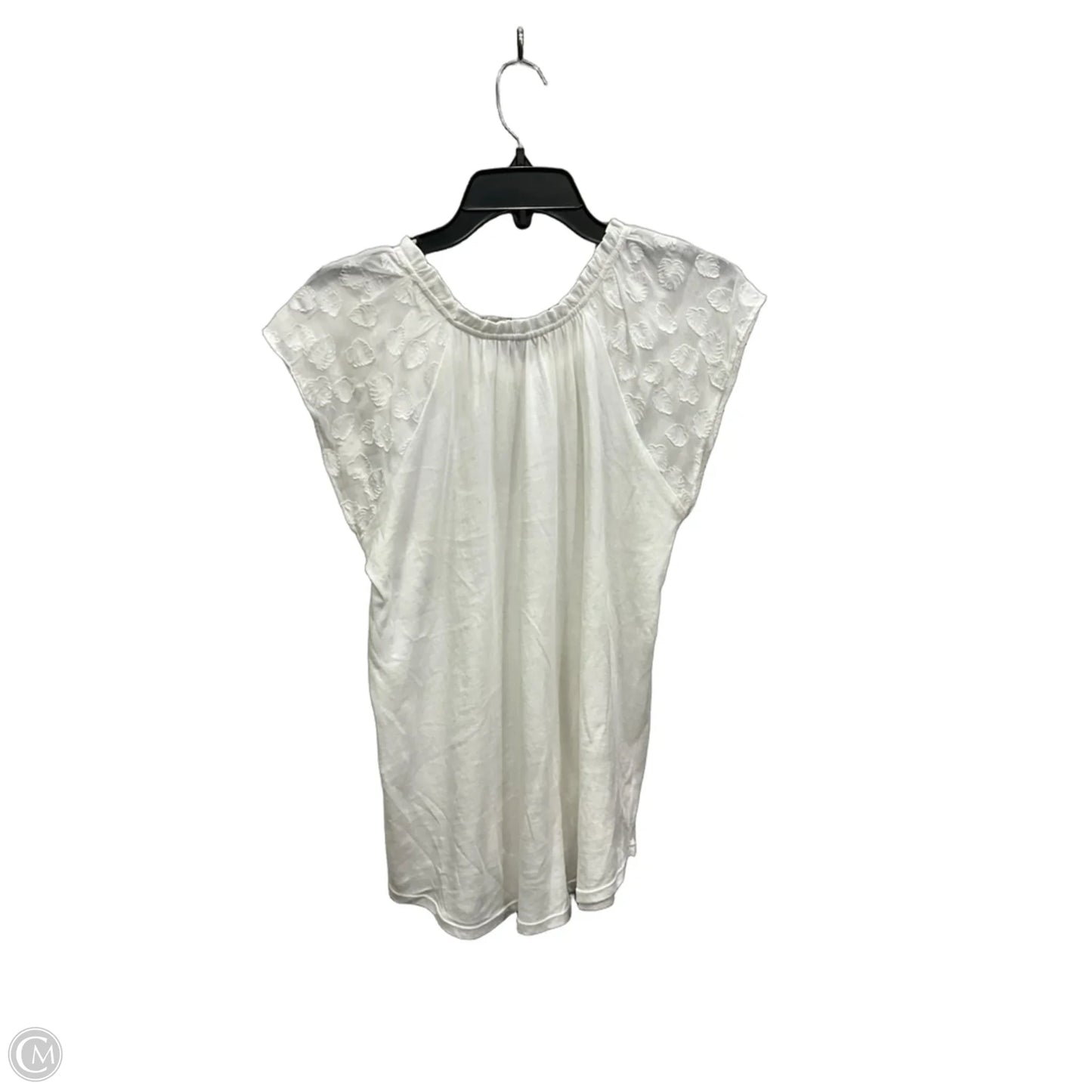 Top Sleeveless By Loft In White, Size: S