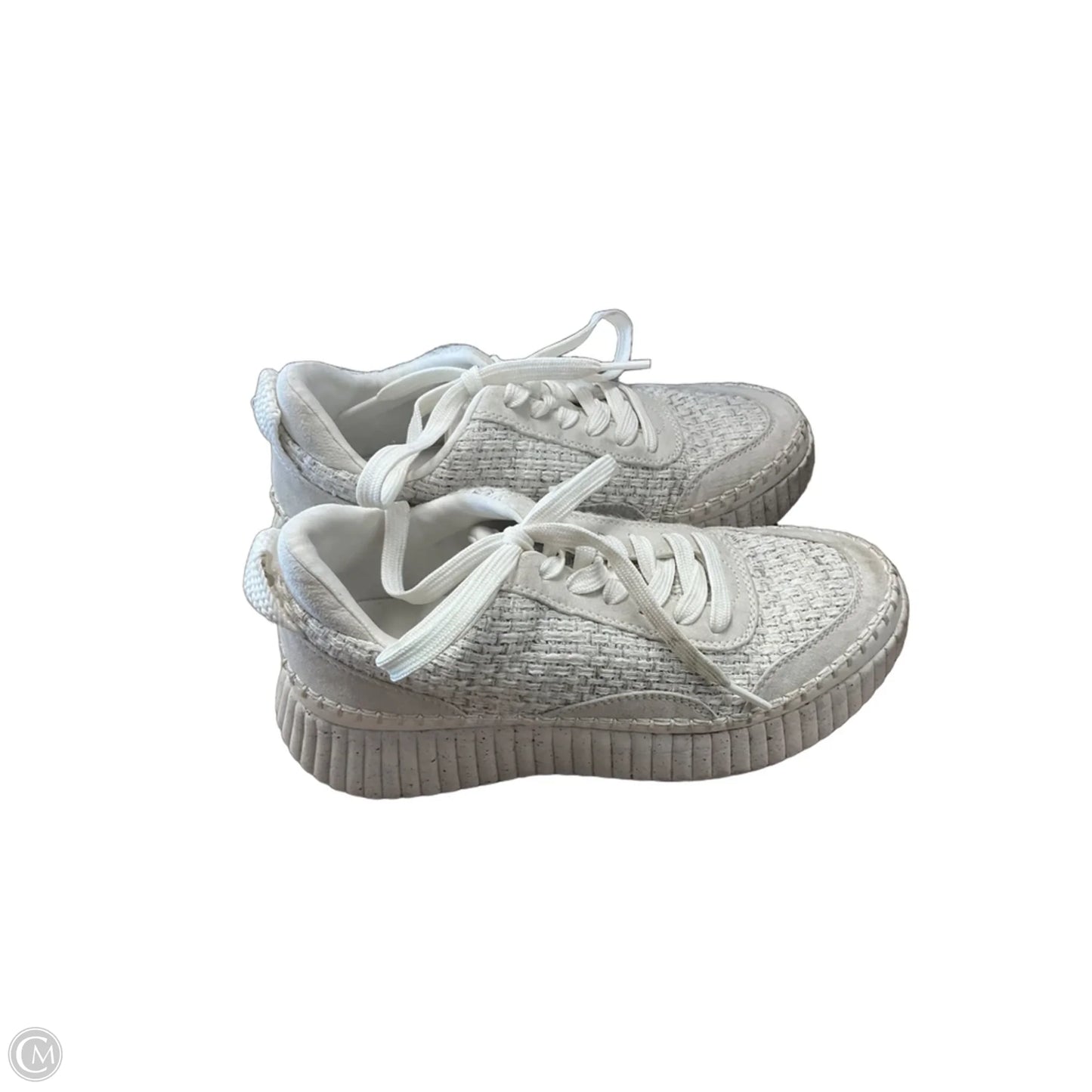 Shoes Sneakers By Universal Thread In Cream, Size: 7.5