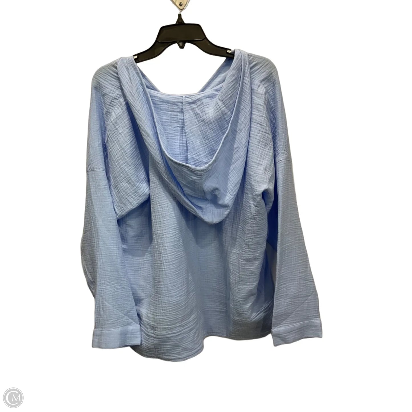 Top Long Sleeve By J Mclaughlin In Blue, Size: 1x