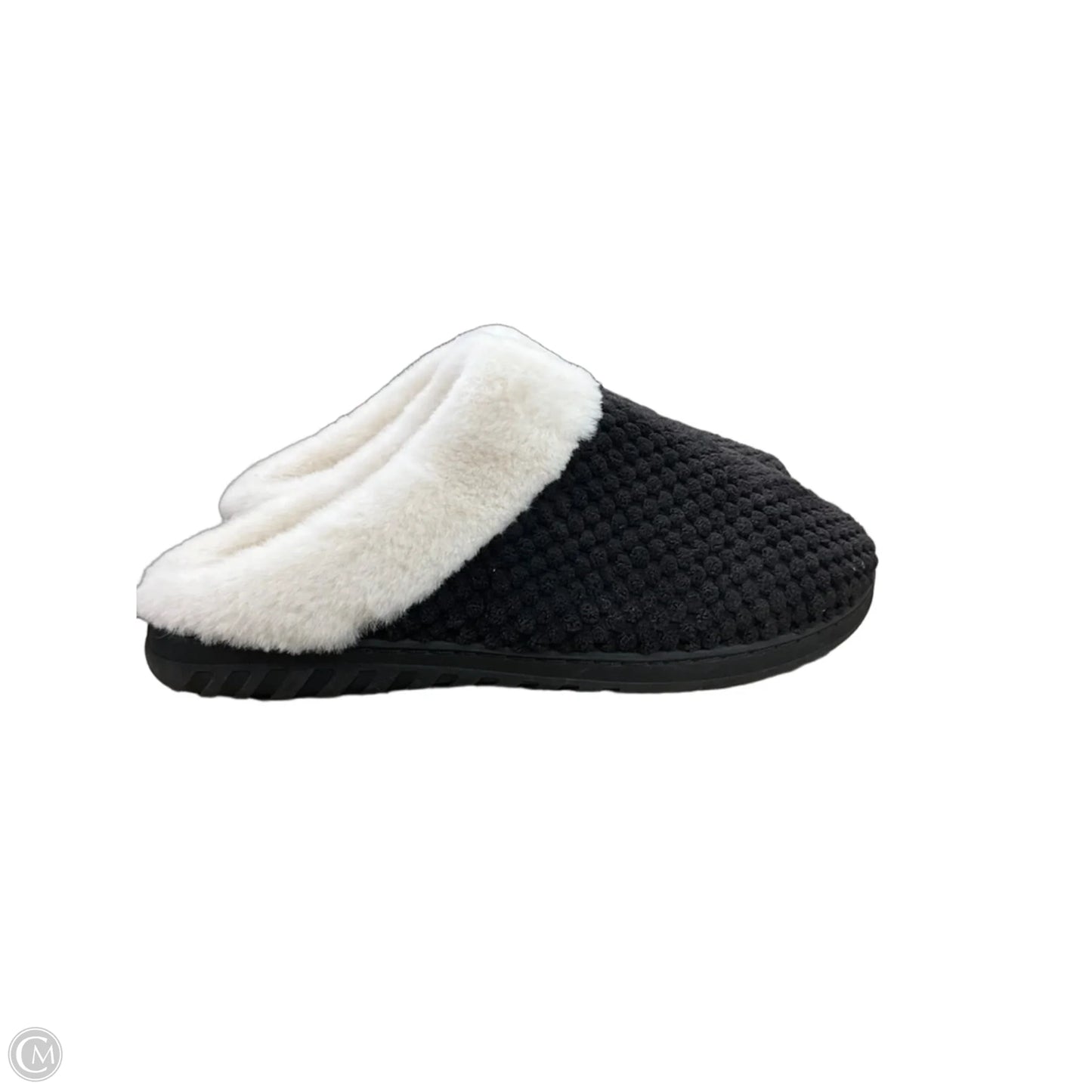 Slippers By Clothes Mentor In Black