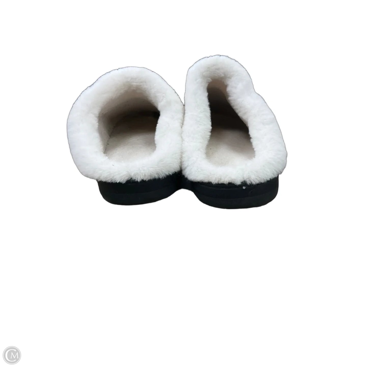Slippers By Clothes Mentor In Black