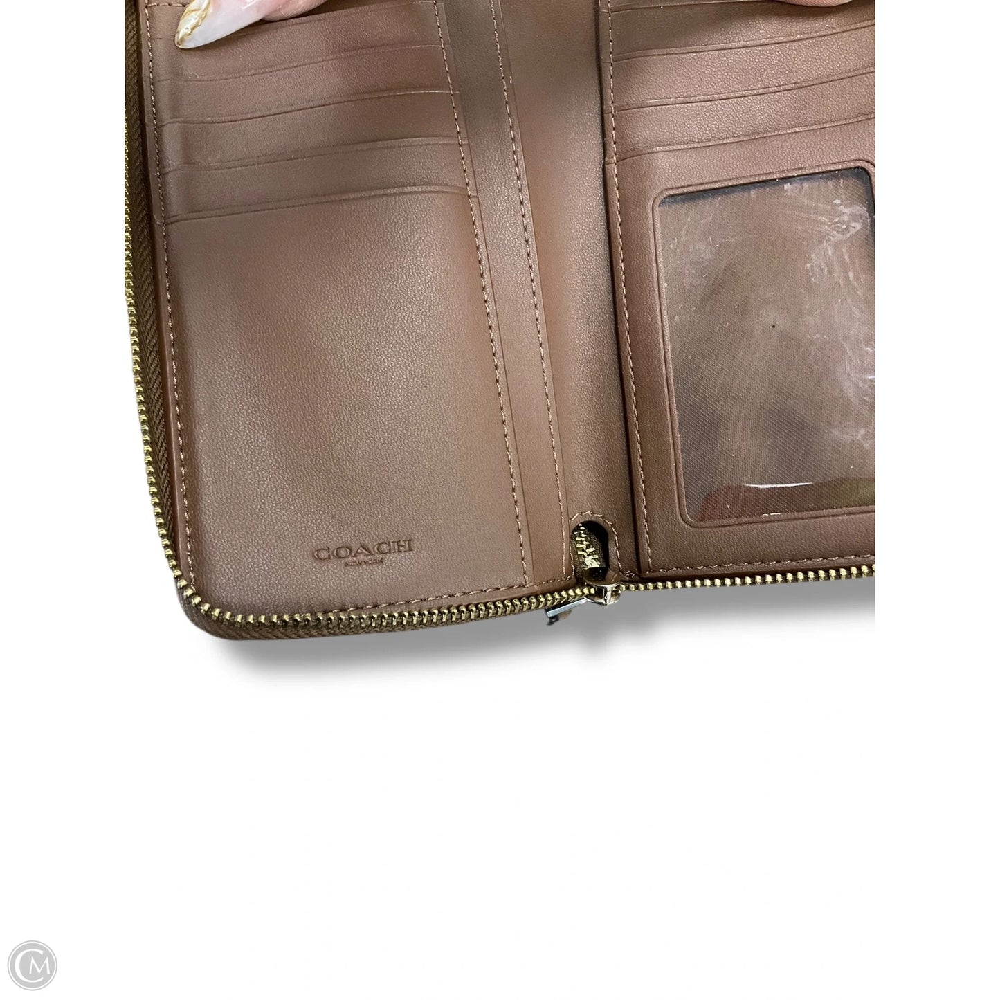 Wallet Designer By Coach, Size: Small