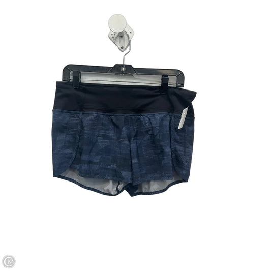 Athletic Shorts By Lululemon In Blue, Size: M