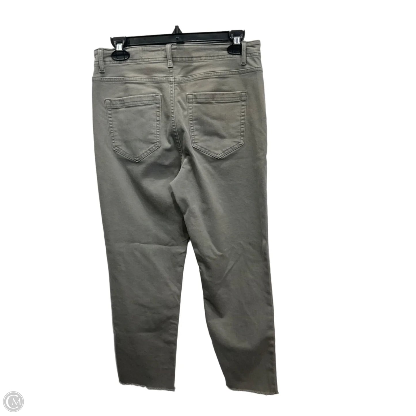 Jeans Straight By J. Jill In Green Denim, Size: 6