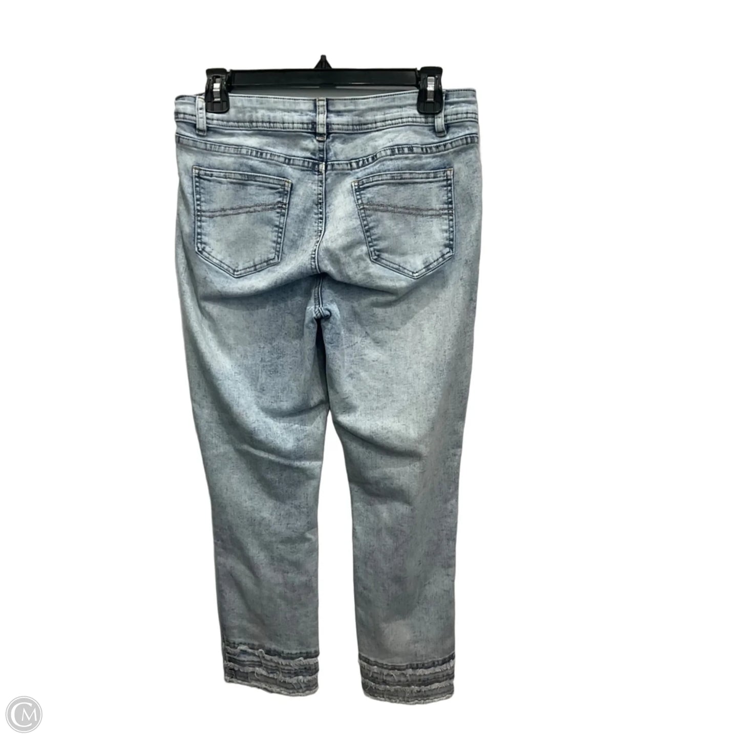 Jeans Straight By Charlie B In Blue Denim, Size: 6