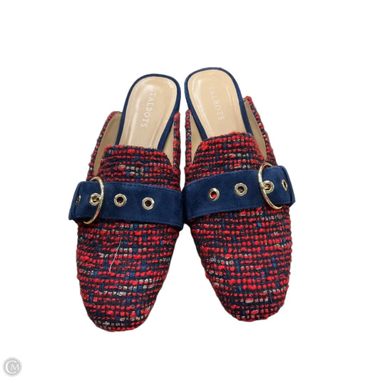 Shoes Flats By Talbots In Red, Size: 9.5