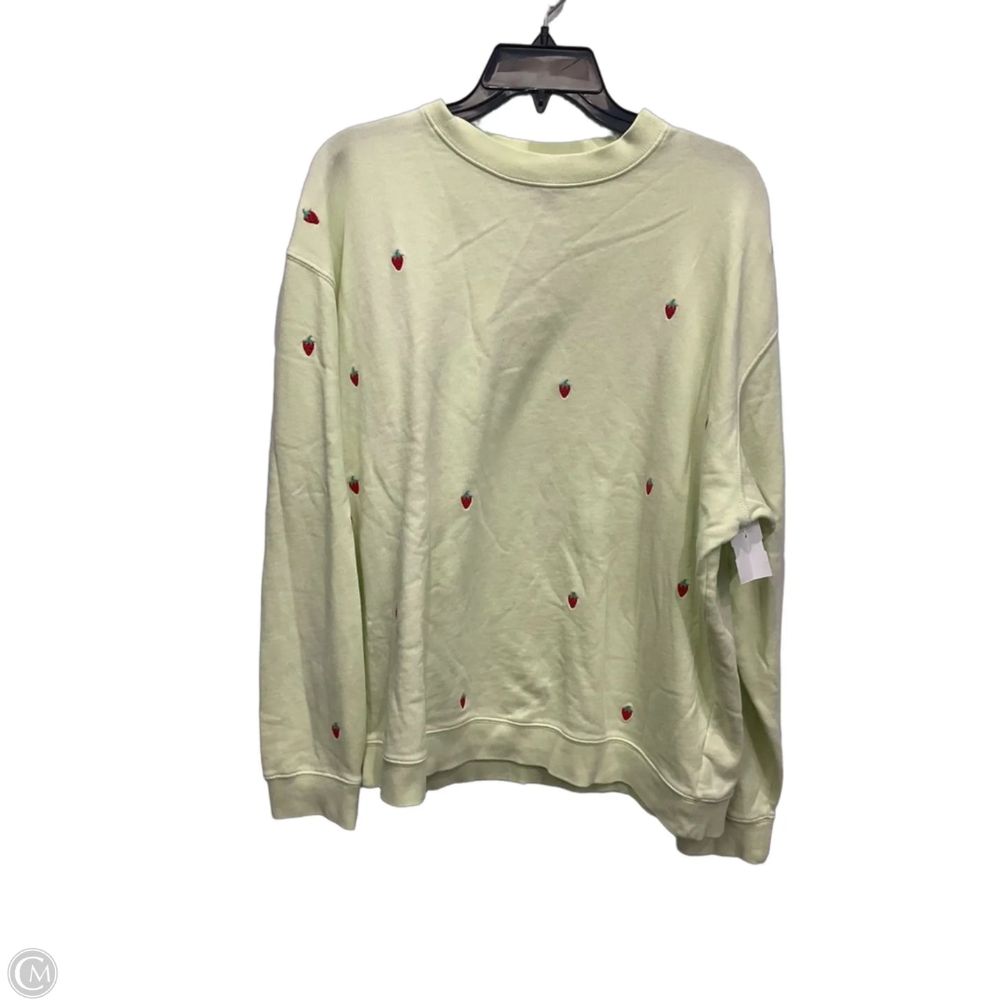 Top Long Sleeve Designer By Kate Spade In Green, Size: M