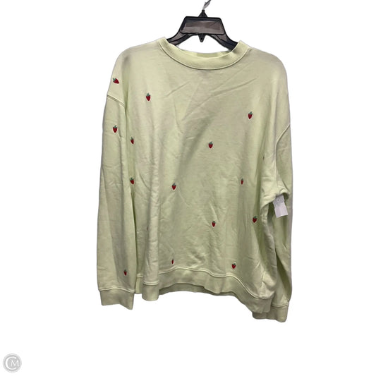 Top Long Sleeve Designer By Kate Spade In Green, Size: M